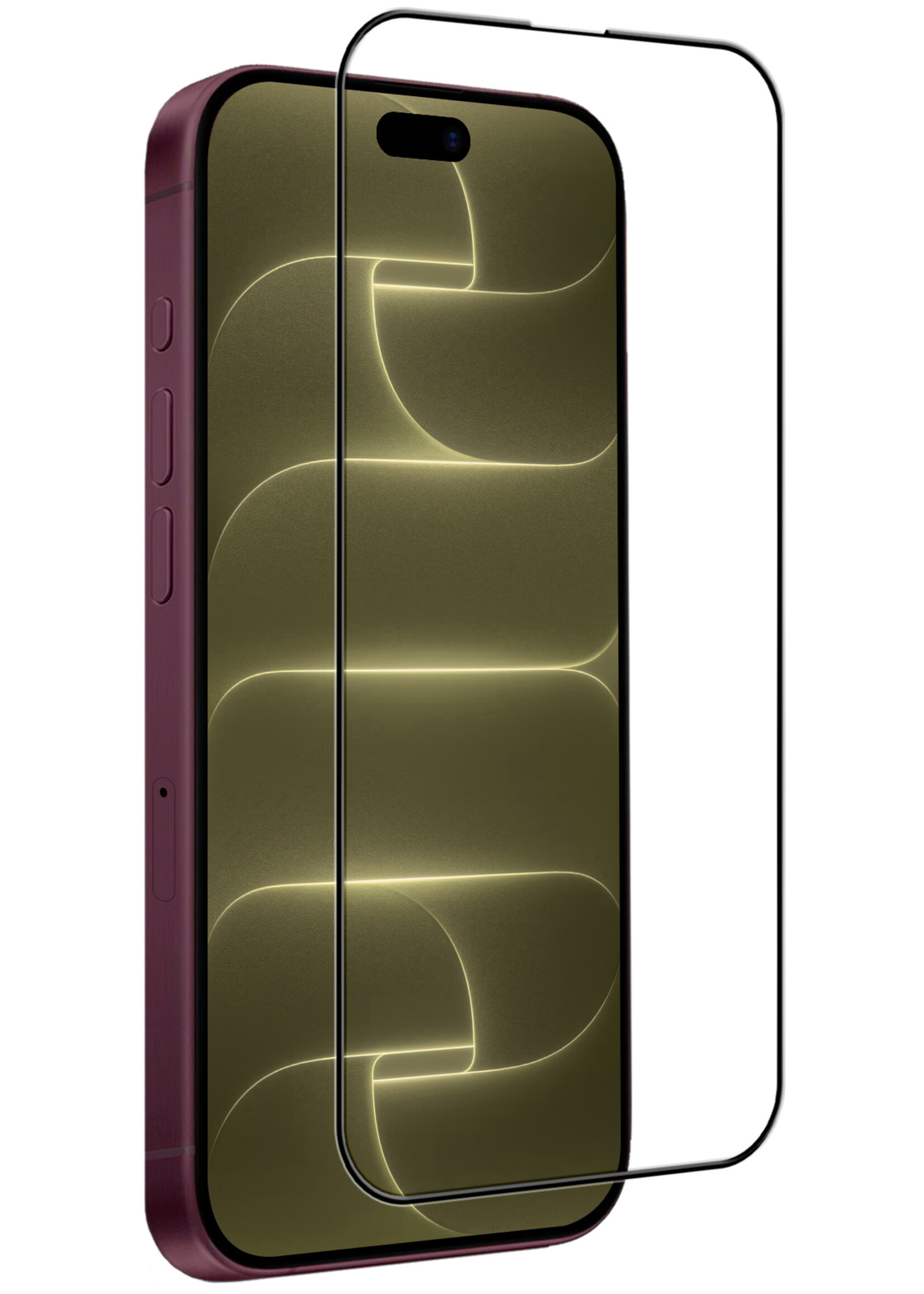 LUQ LUQ iPhone 18 Pro Max Screenprotector Glas Full Cover 2D
