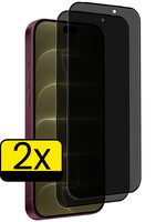 LUQ LUQ iPhone 18 Pro Screenprotector Glas Privacy - 2 PACK