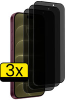 LUQ LUQ iPhone 18 Pro Screenprotector Glas Privacy - 3 PACK