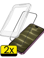 LUQ LUQ iPhone 18 Pro Max Hybrid Screenprotector - 2 PACK