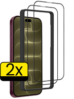 LUQ LUQ iPhone 18 Pro Max Screenprotector Met Installieframe - 2 PACK