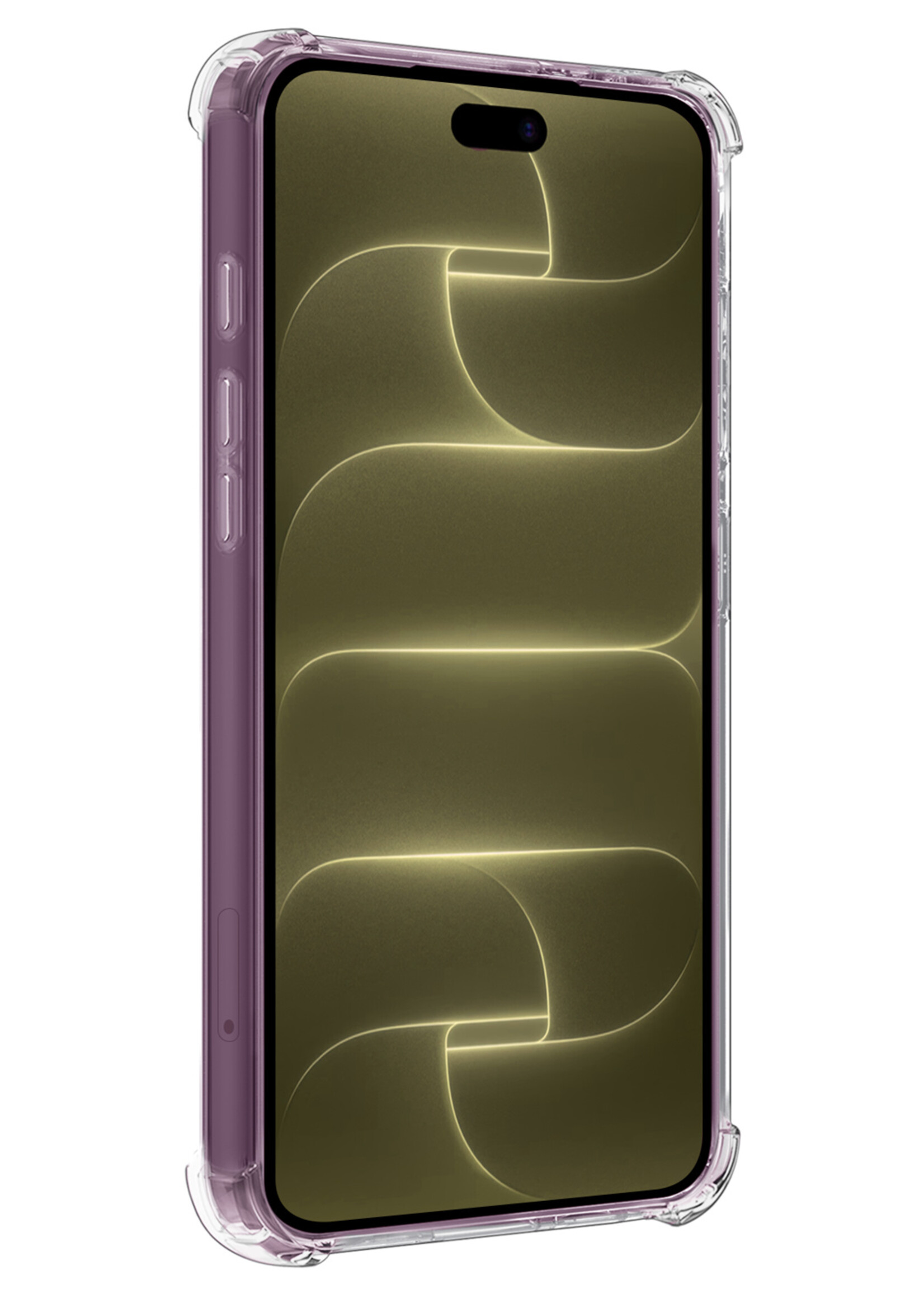 LUQ LUQ iPhone 18 Pro Max Hoesje Shockproof - Transparant