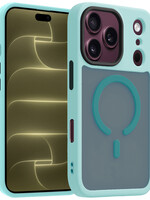 LUQ LUQ iPhone 18 Pro Magsafe Hoesje - Lichtblauw