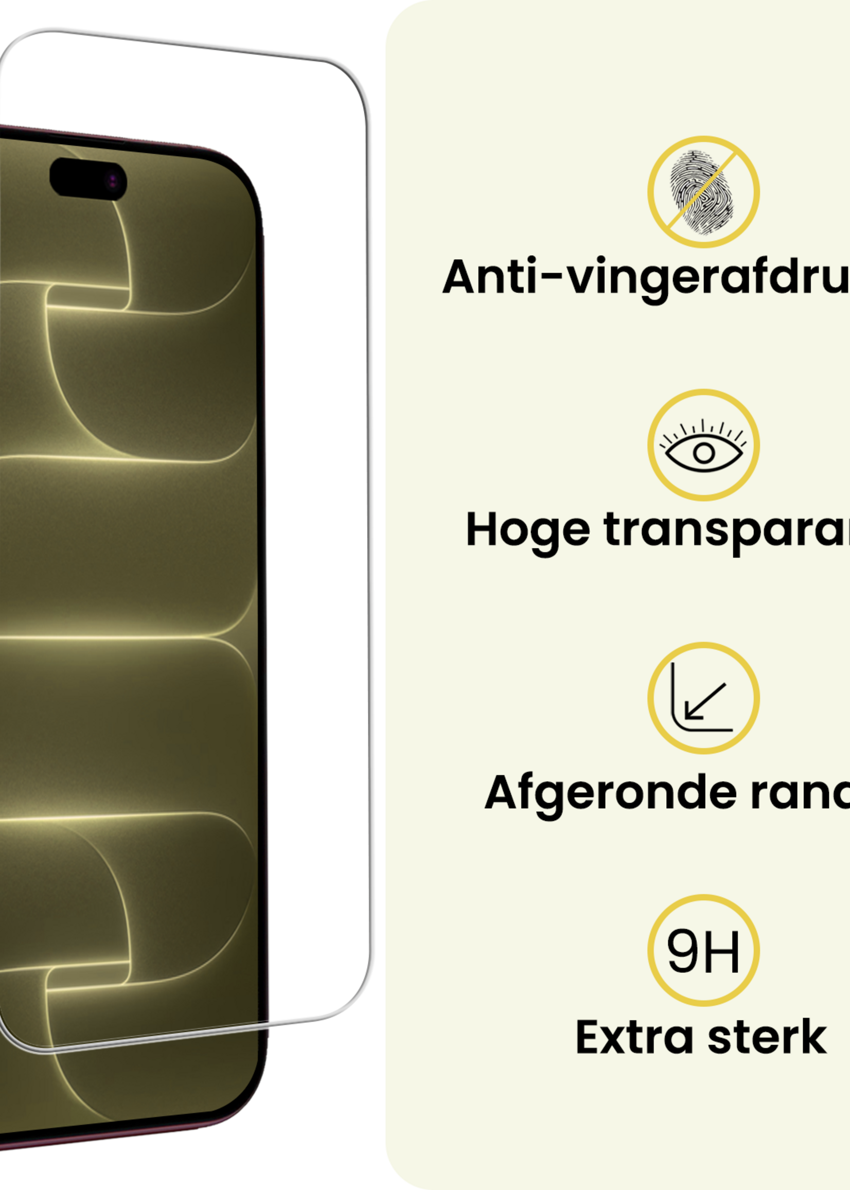 LUQ LUQ iPhone 18 Pro Max Magsafe Hoesje Transparant Met 2x Screenprotector