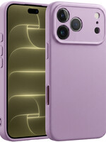 LUQ LUQ iPhone 18 Pro Hoesje Siliconen - Lila