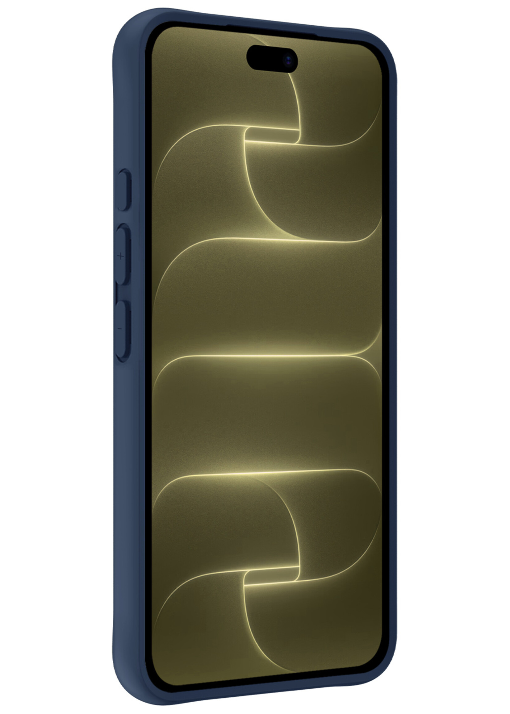 LUQ LUQ iPhone 18 Pro Max Hoesje Siliconen - Donkerblauw - 2 PACK