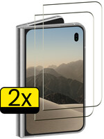 LUQ LUQ iPhone Duo Screenprotector Glas Full Cover 2D - 2 PACK
