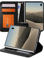 LUQ LUQ iPhone Duo Hoesje Bookcase - Zwart