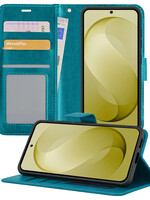 LUQ LUQ Samsung Galaxy S26 FE Hoesje Bookcase - Turquoise