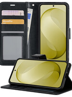 LUQ LUQ Samsung Galaxy S26 FE Hoesje Bookcase - Zwart