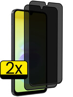 LUQ LUQ Samsung Galaxy A18 Screenprotector Glas Privacy - 2 PACK