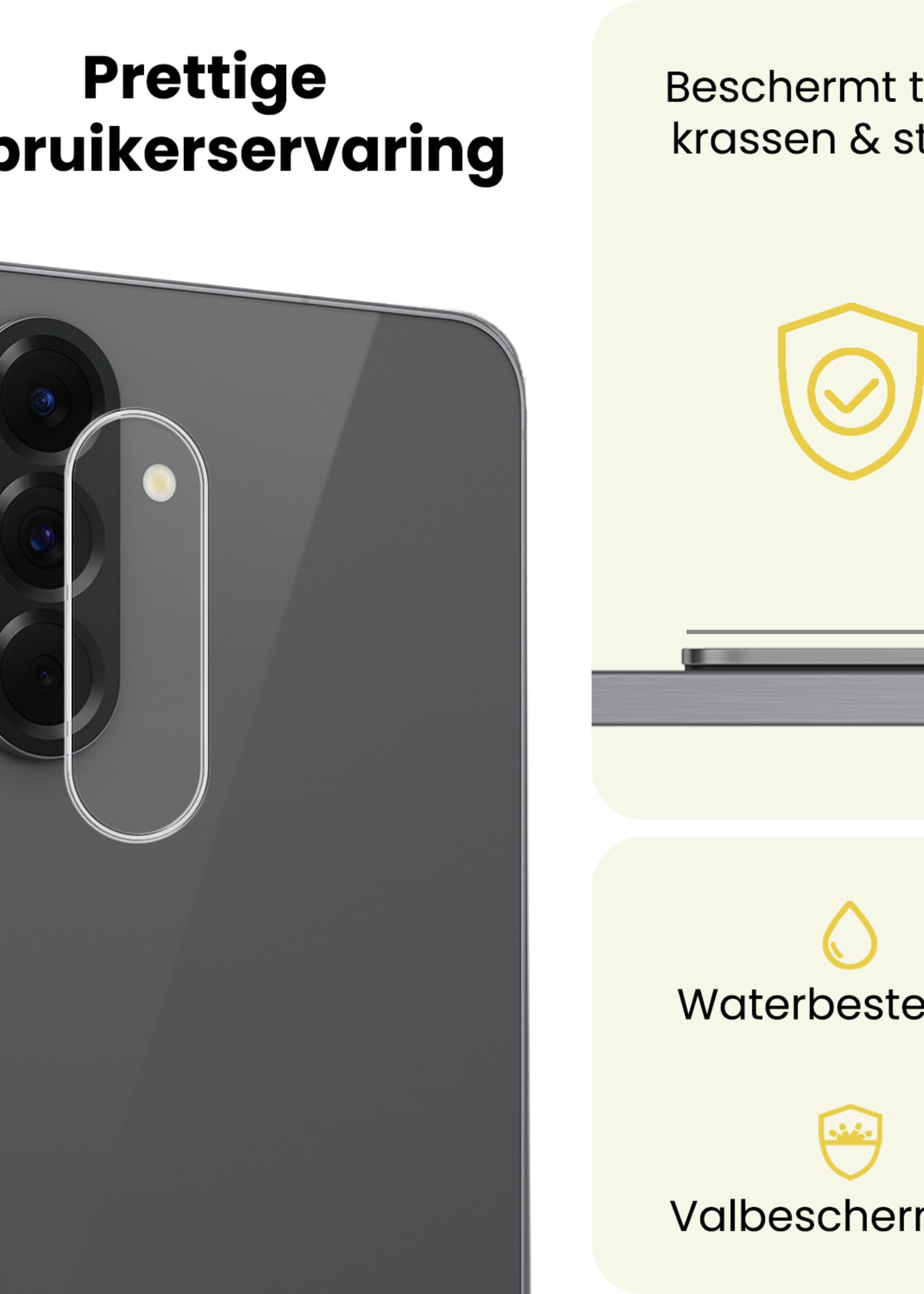 LUQ LUQ Samsung Galaxy A18 Camera Screenprotector