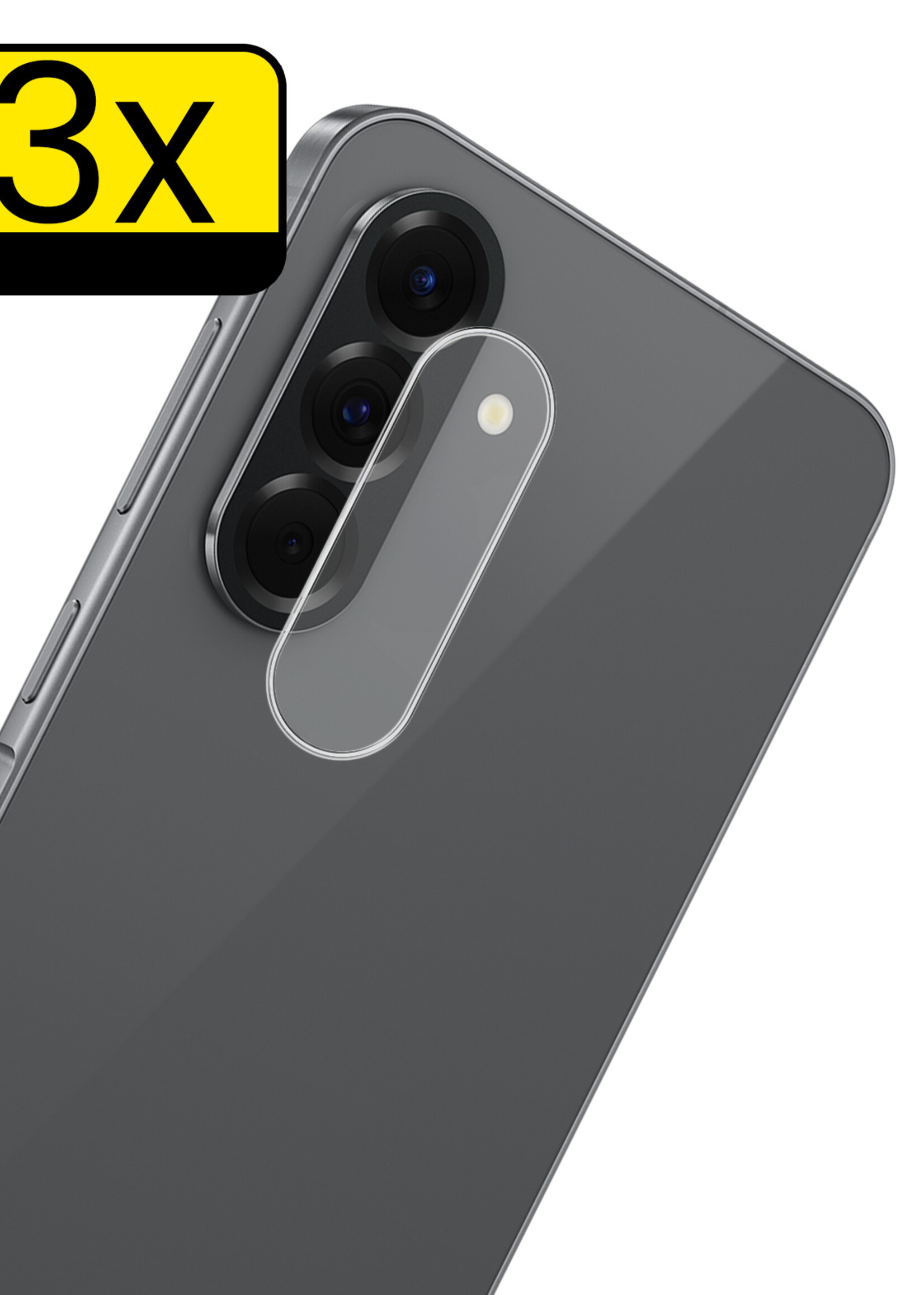 LUQ LUQ Samsung Galaxy A18 Camera Screenprotector - 3 PACK