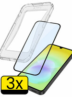 LUQ LUQ Samsung Galaxy A18 Hybrid Screenprotector - 3 PACK