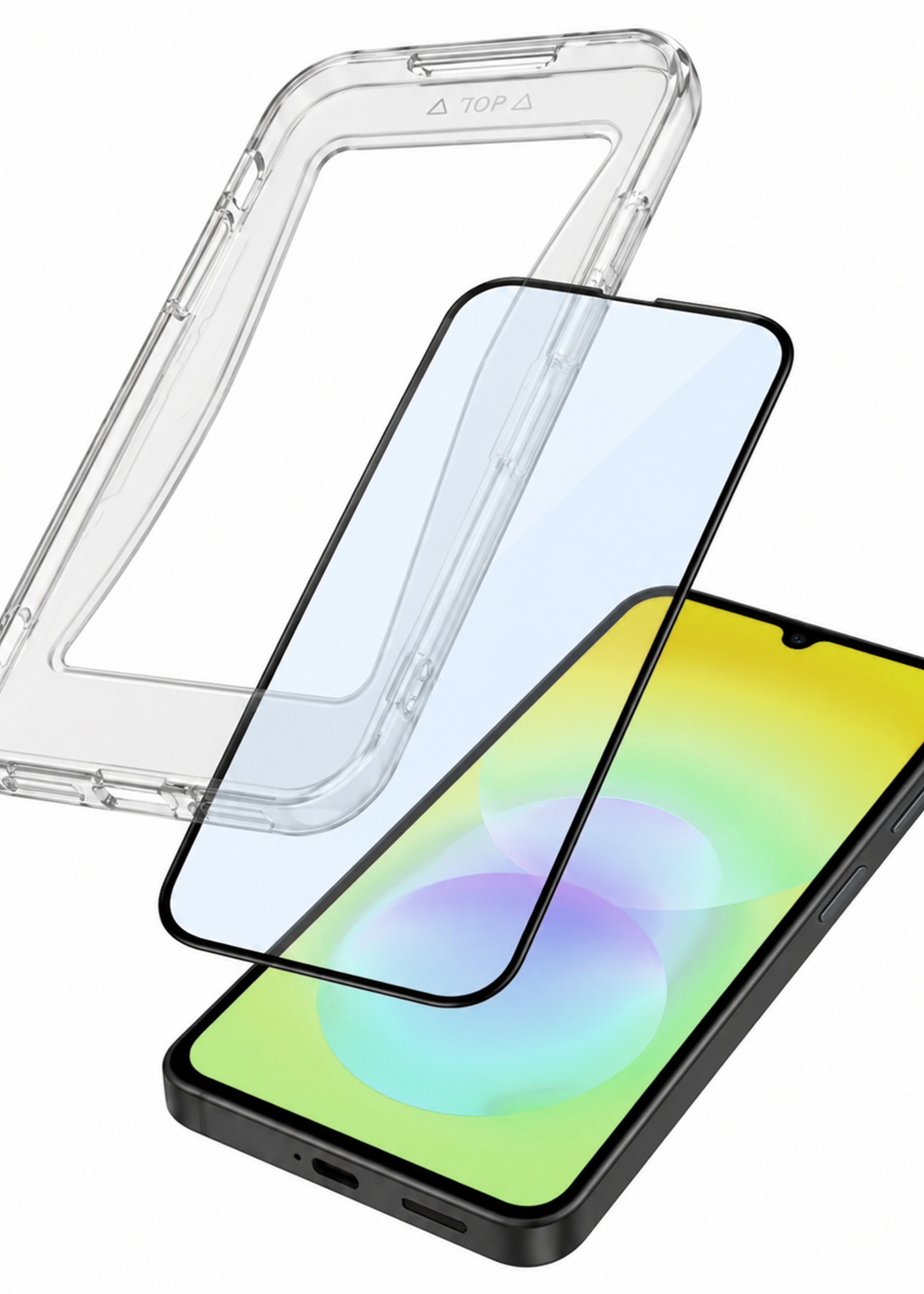 LUQ LUQ Samsung Galaxy A18 Hybrid Screenprotector