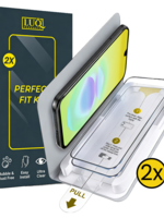 LUQ LUQ Samsung Galaxy A18 Screenprotector Perfect Fit Kit - 2 PACK