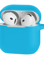 LUQ LUQ Siliconen Hoesje Voor Apple AirPods 5 - Lichtblauw