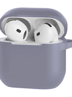 LUQ LUQ Siliconen Hoesje Voor Apple AirPods 5 - Lila
