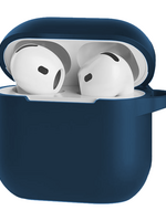 LUQ LUQ Siliconen Hoesje Voor Apple AirPods 5 - Navy