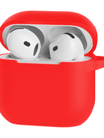 LUQ LUQ Siliconen Hoesje Voor Apple AirPods 5 - Rood