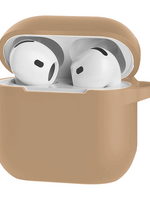 LUQ LUQ Siliconen Hoesje Voor Apple AirPods 5 - Zand