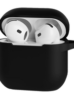 LUQ LUQ Siliconen Hoesje Voor Apple AirPods 5 - Zwart