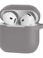LUQ LUQ Siliconen Hoesje Voor Apple AirPods 5 - Grijs