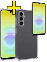 LUQ LUQ Samsung Galaxy A18 Hoesje Shockproof Met Screenprotector