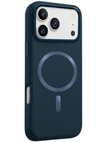 LUQ LUQ iPhone 18 Pro Max Magsafe Leer Hoesje - Blauw