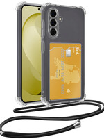 LUQ LUQ Samsung Galaxy S26 FE Hoesje Pashouder met Koord