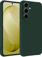 LUQ LUQ Samsung Galaxy S26 FE Hoesje Siliconen - Donkergroen