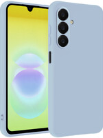 LUQ LUQ Samsung Galaxy A18 Hoesje Siliconen - Lichtblauw