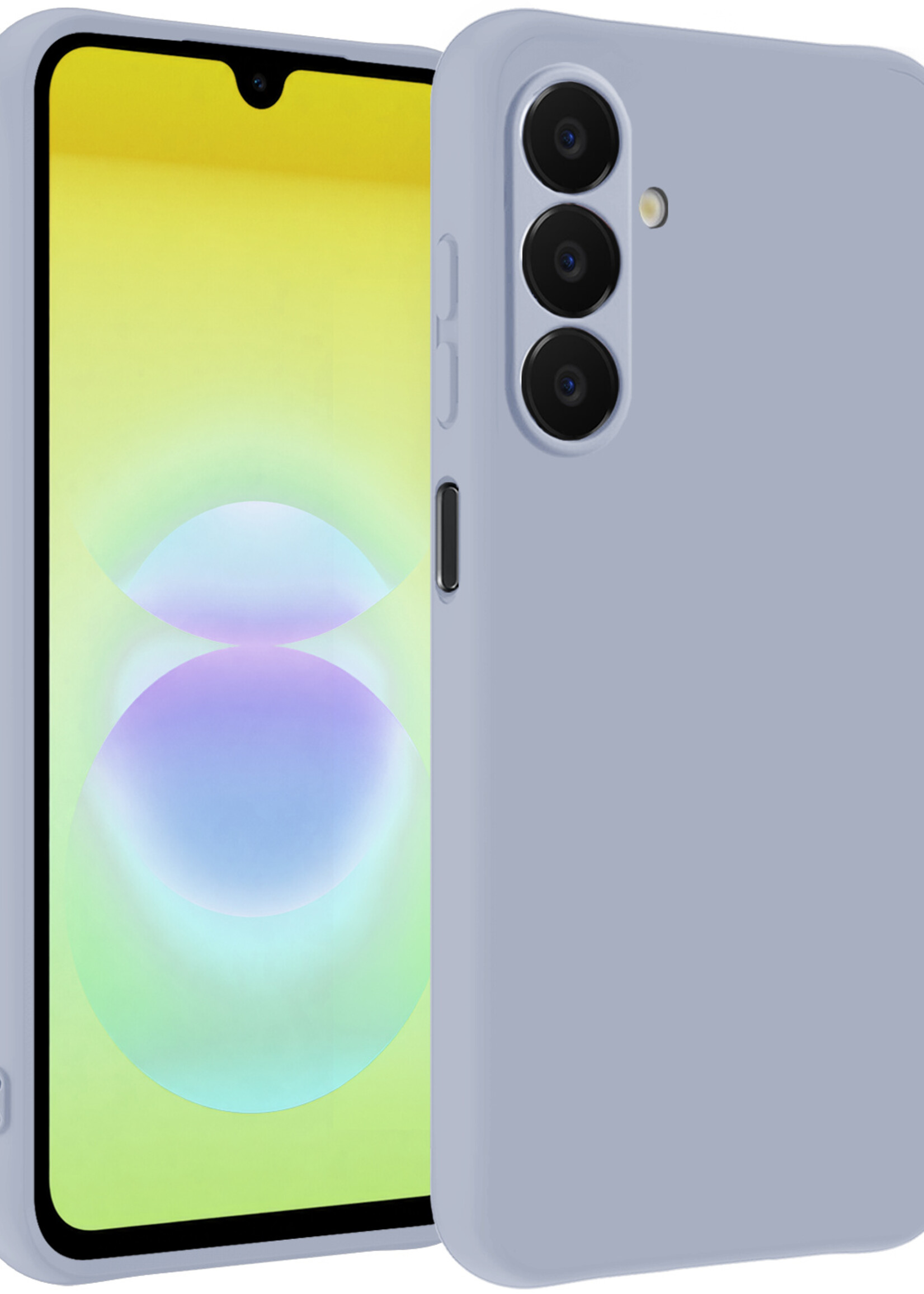 LUQ LUQ Samsung Galaxy A18 Hoesje Siliconen - Lila