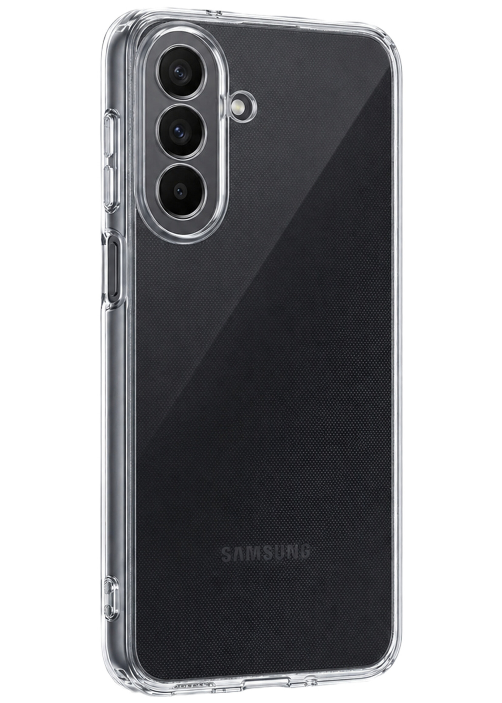 LUQ LUQ Samsung Galaxy A18 Hoesje Siliconen - Transparant