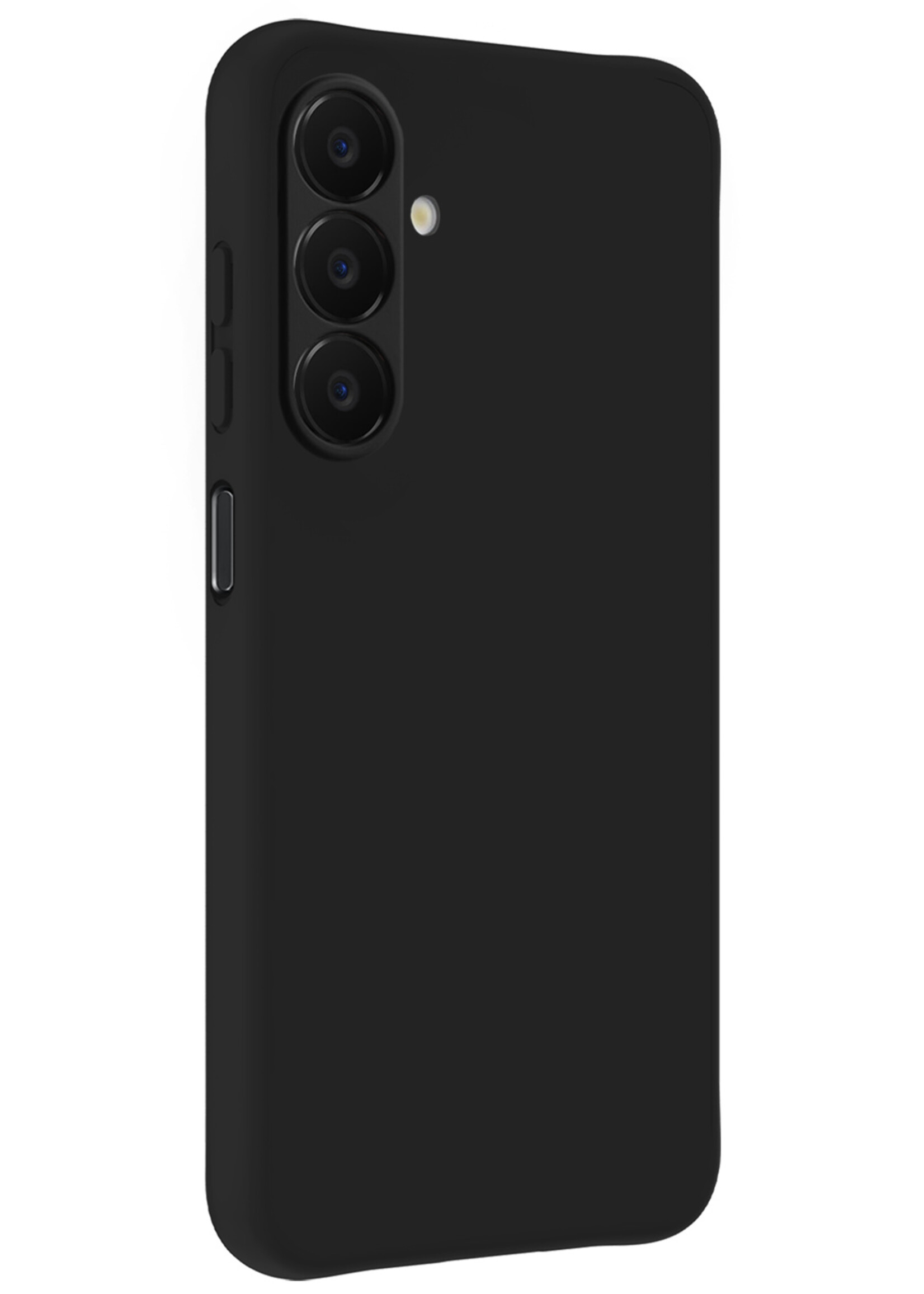 LUQ LUQ Samsung Galaxy A18 Hoesje Siliconen - Zwart