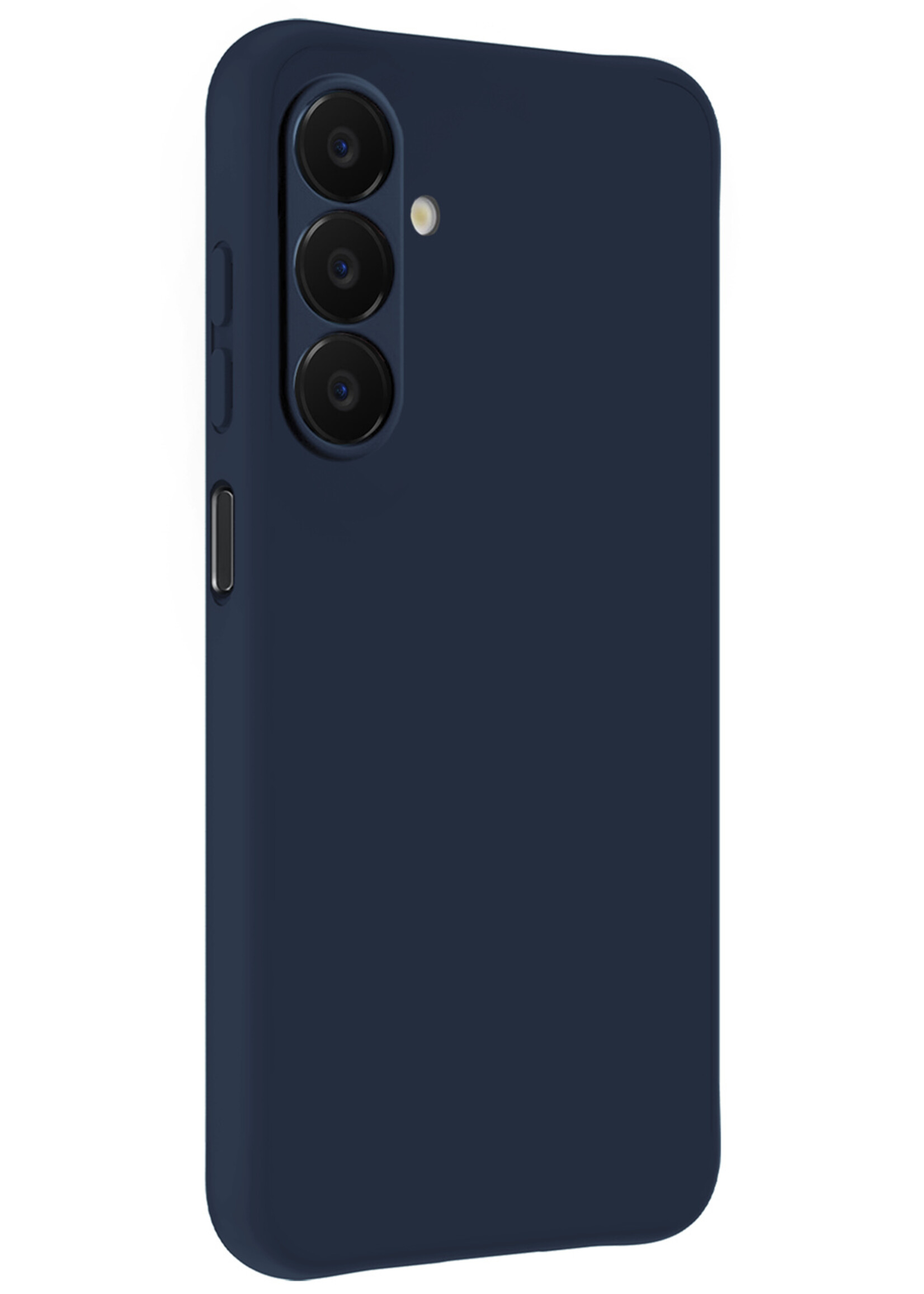 LUQ LUQ Samsung Galaxy A18 Hoesje Siliconen - Donkerblauw - 2 PACK