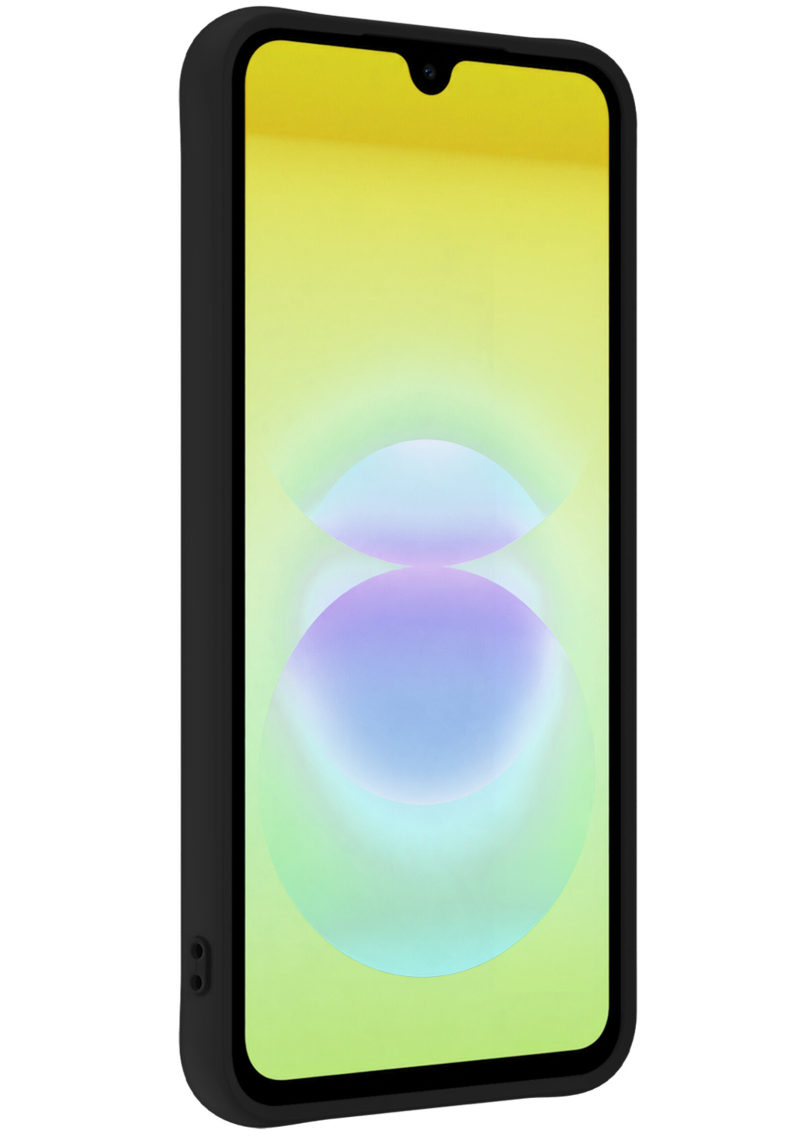 LUQ LUQ Samsung Galaxy A18 Hoesje Siliconen - Zwart - 2 PACK