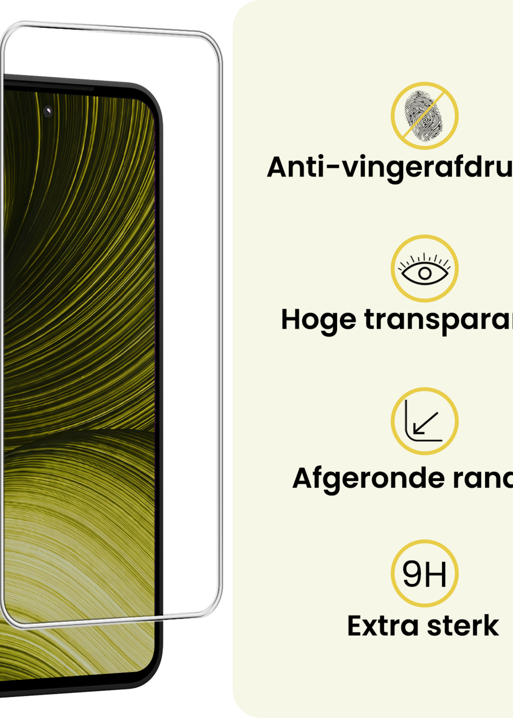 LUQ LUQ Fairphone Gen 6+ Screenprotector Glas - 3 PACK