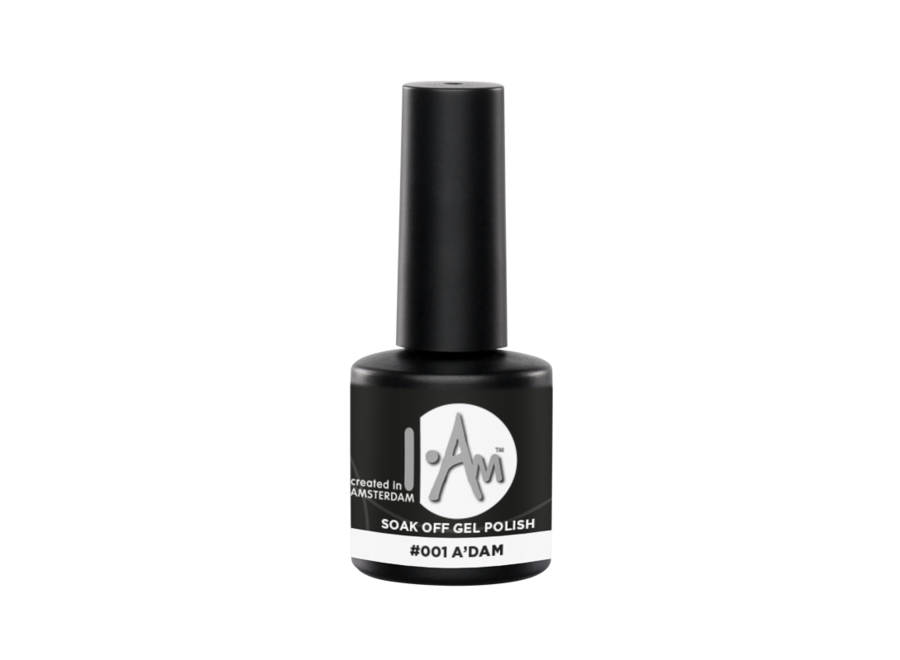 I.Am Soak Off Gel Polish #001 A'dam (7ml)