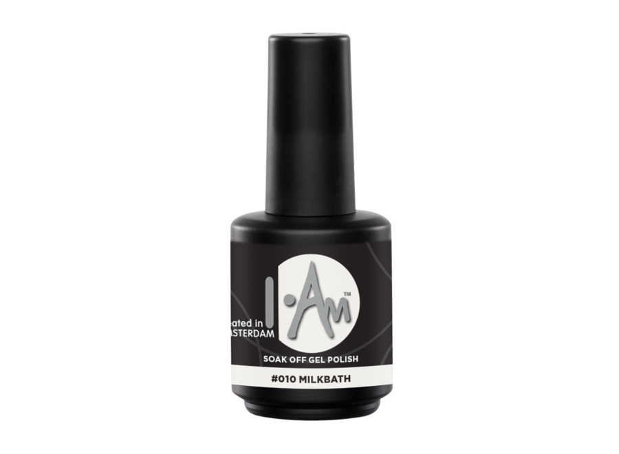 I.Am Soak Off Gel Polish #010 Milkbath (15ml)