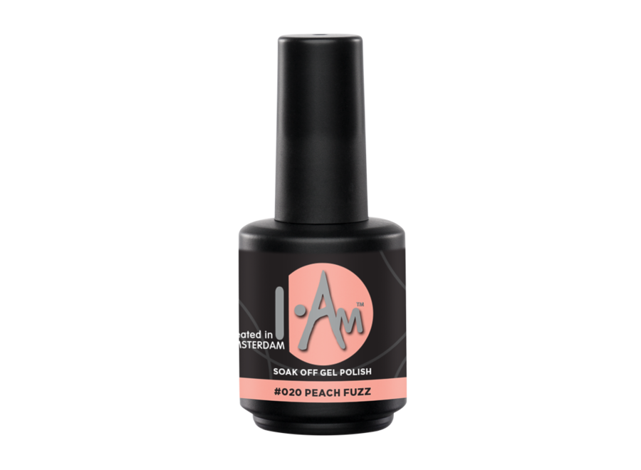 I.Am Soak Off Gel Polish #020 Peach Fuzz (15ml)