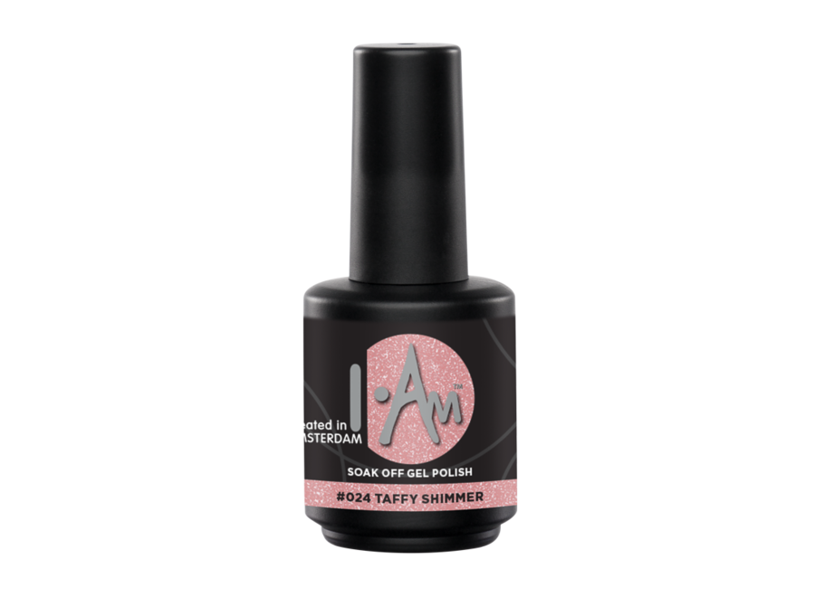 I.Am Soak Off Gel Polish #024 Taffy Shimmer (15ml)