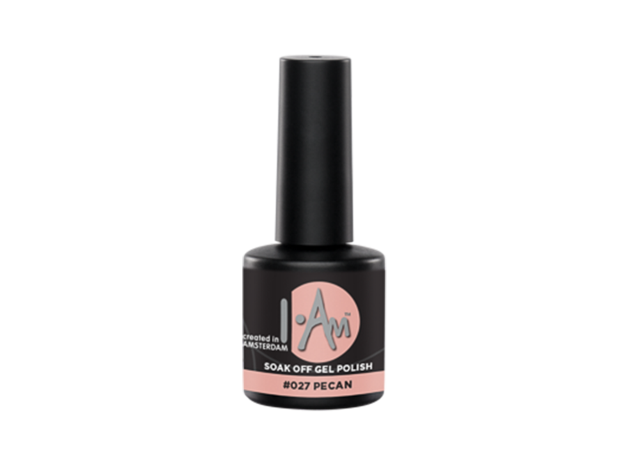 I.Am Soak Off Gel Polish #027 Pecan (7ml)