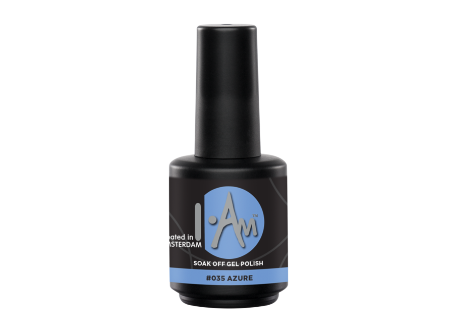 I.Am Soak Off Gel Polish #035 Azure (15ml)