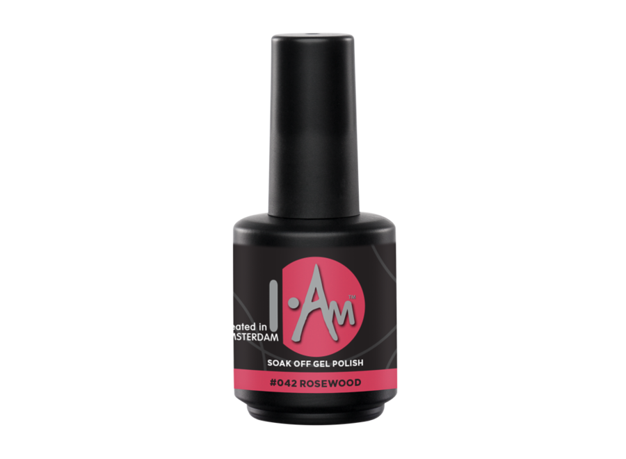 I.Am Soak Off Gel Polish #042 Rosewood (15ml)