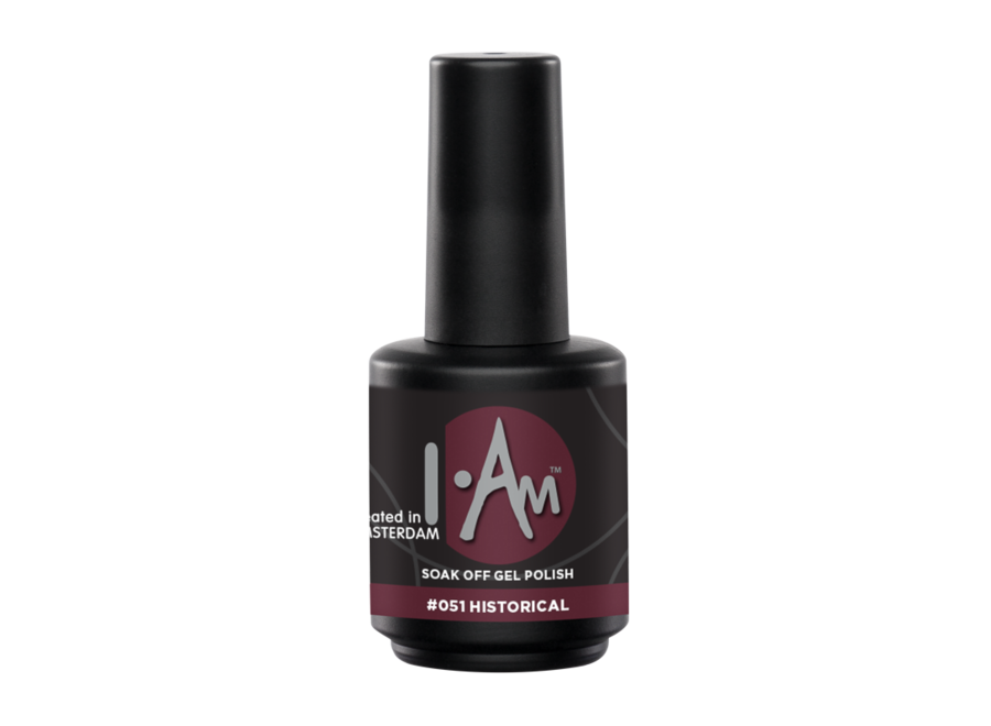 I.Am Soak Off Gel Polish #051 Historical (15ml)