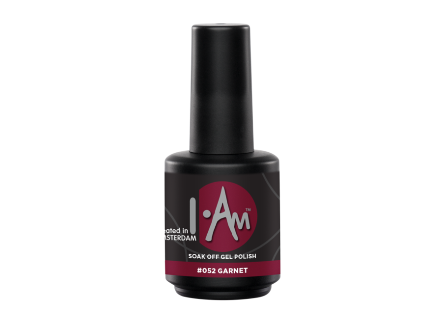 I.Am Soak Off Gel Polish #052 Garnet (15ml)