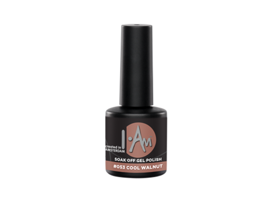 I.Am Soak Off Gel Polish #053 Cool Walnut (7ml)