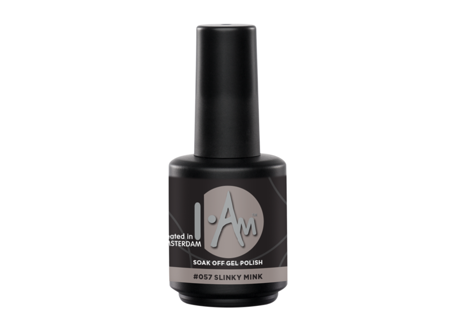 I.Am Soak Off Gel Polish #057 Slinky Mink (15ml)