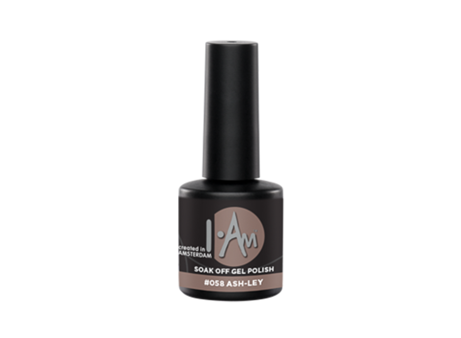 I.Am Soak Off Gel Polish #058 Ash-ley (7ml)